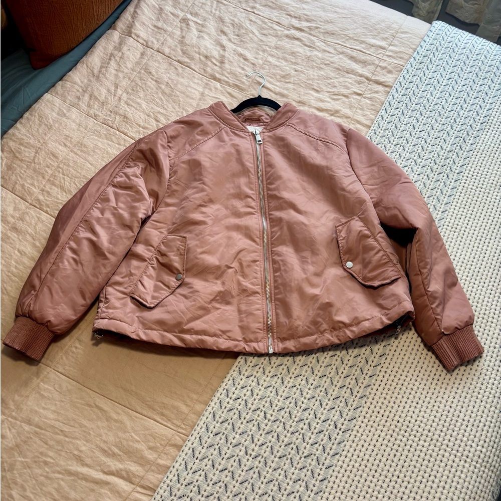 ‘98 Bomber Jacket | Anthropologie | Burlwood | 2X